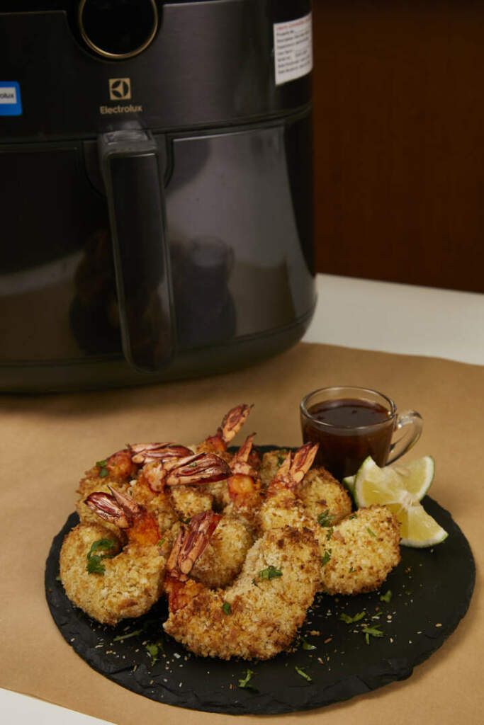 Air Fried Coconut Prawns