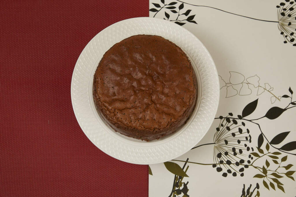Japanese Style Chocolate Cheesecake