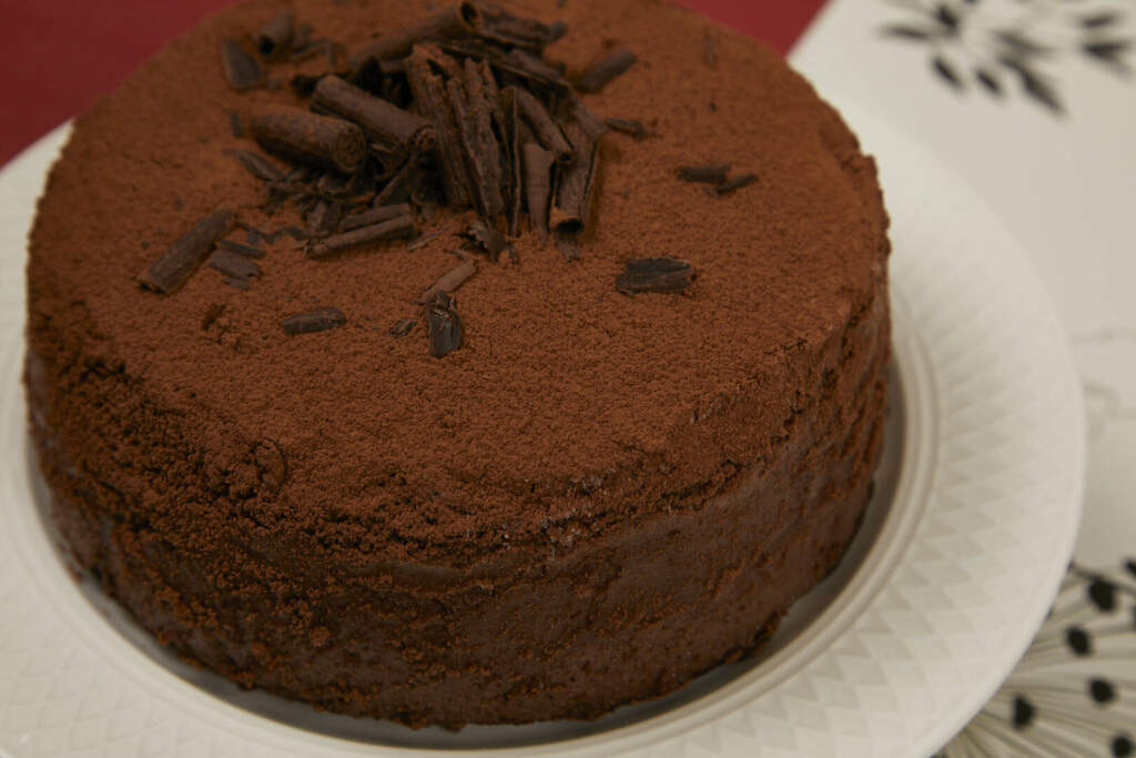 Japanese Style Chocolate Cheesecake