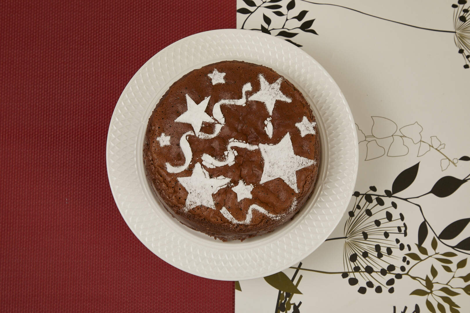 Japanese Style Chocolate Cheesecake