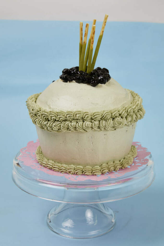 Matcha Milk Tea Cake