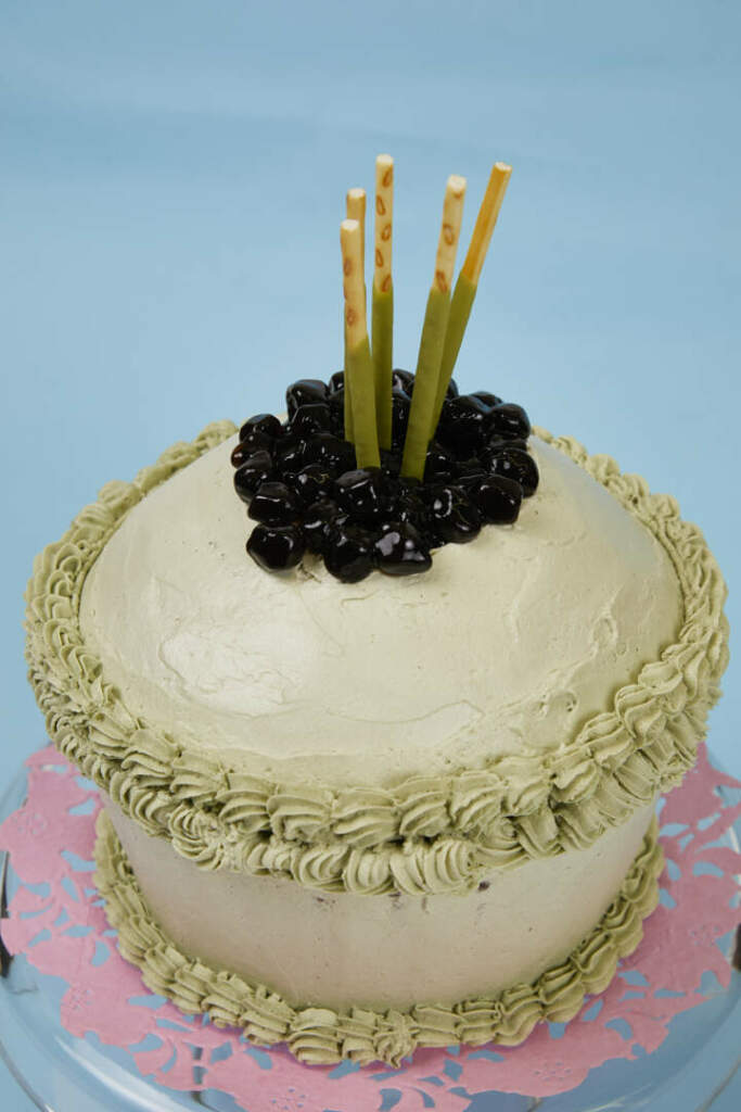 Matcha Milk Tea Cake
