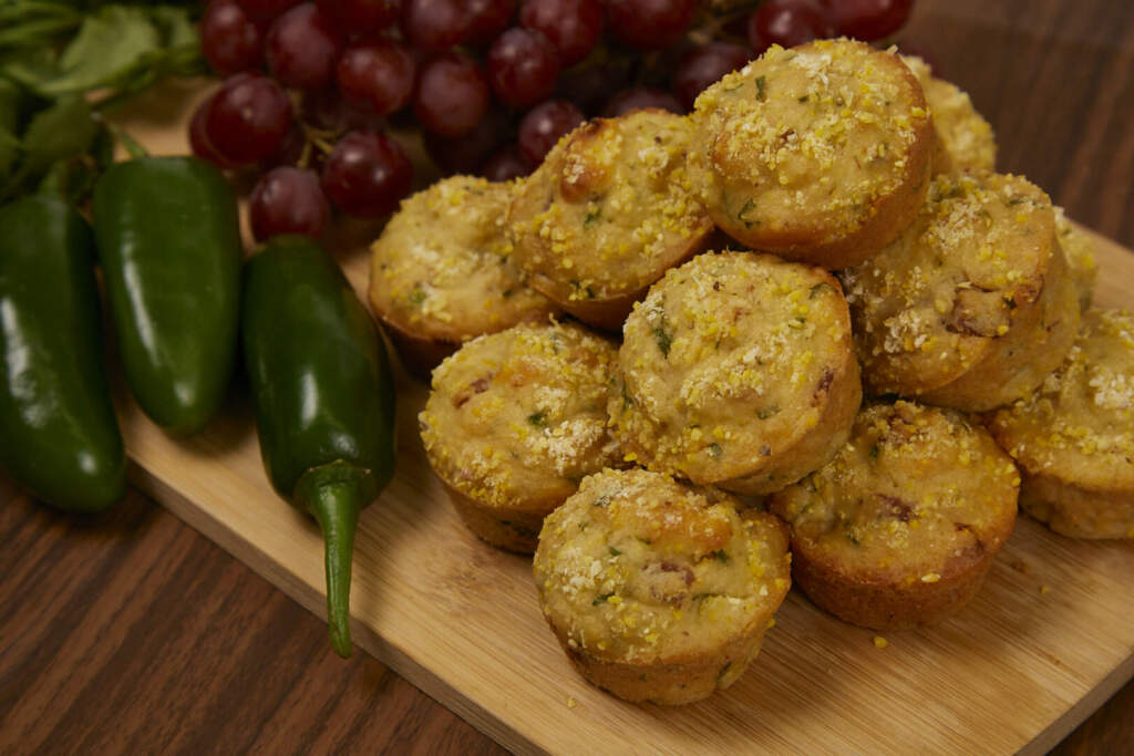 Spicy Corn Muffins