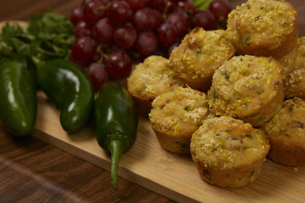 Spicy Corn Muffins