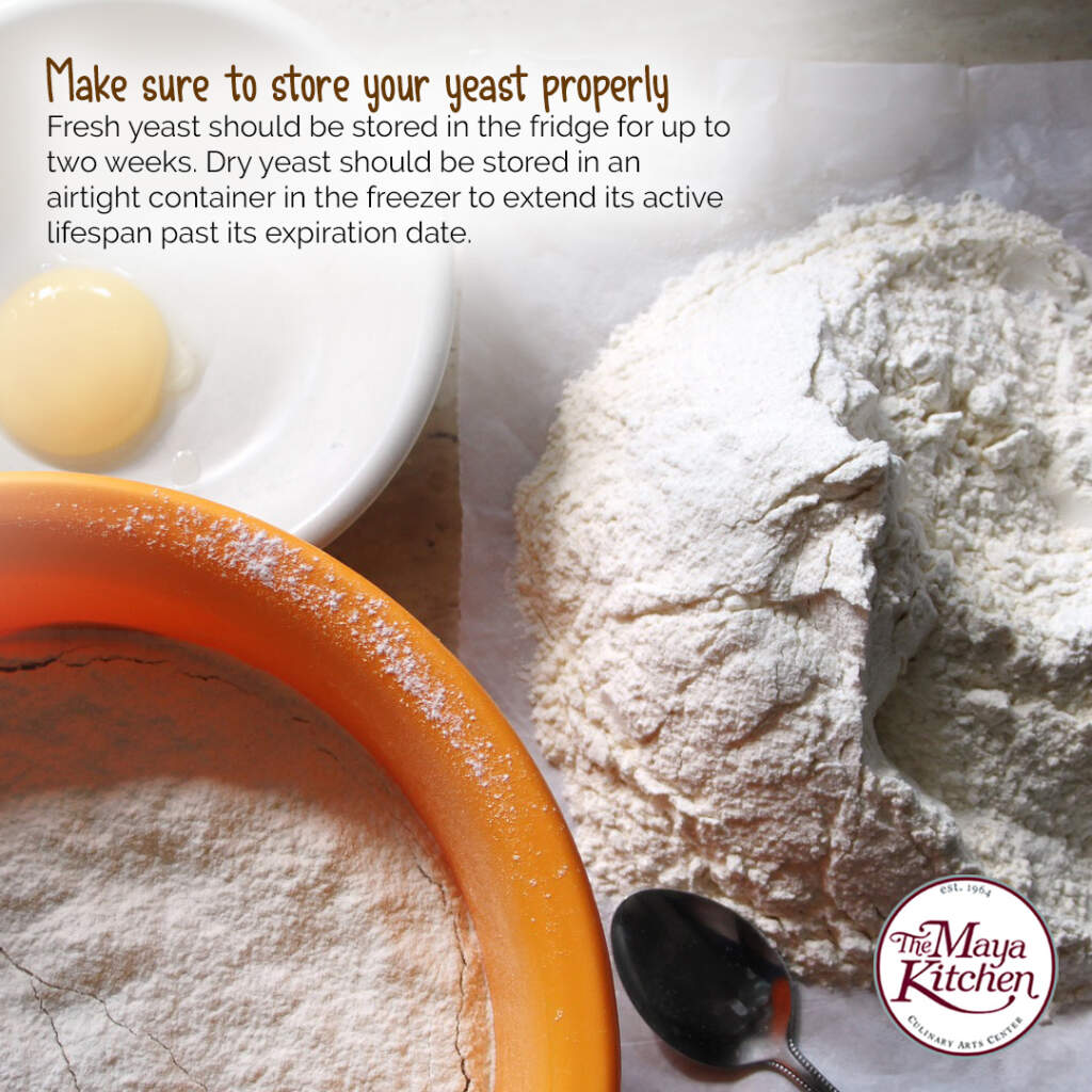 Tips when baking with yeast