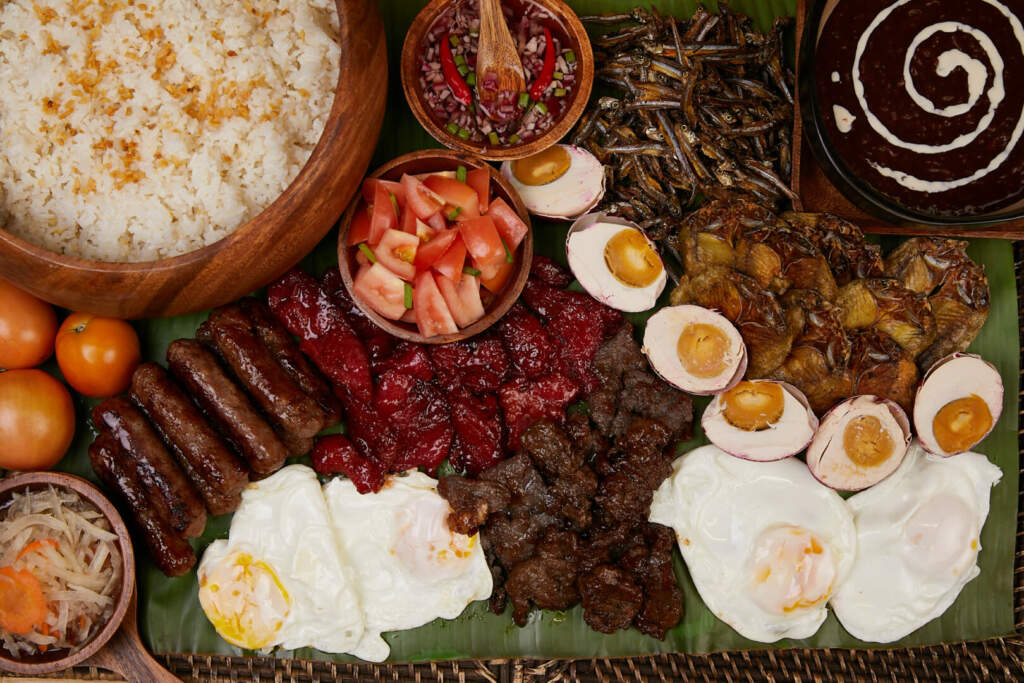Tocino Longganisa Rice Champorado