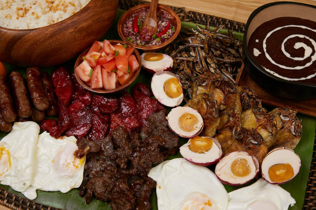 Tocino Longganisa Rice Champorado