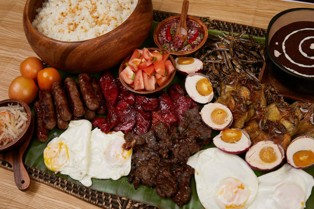 Tocino Longganisa Rice Champorado