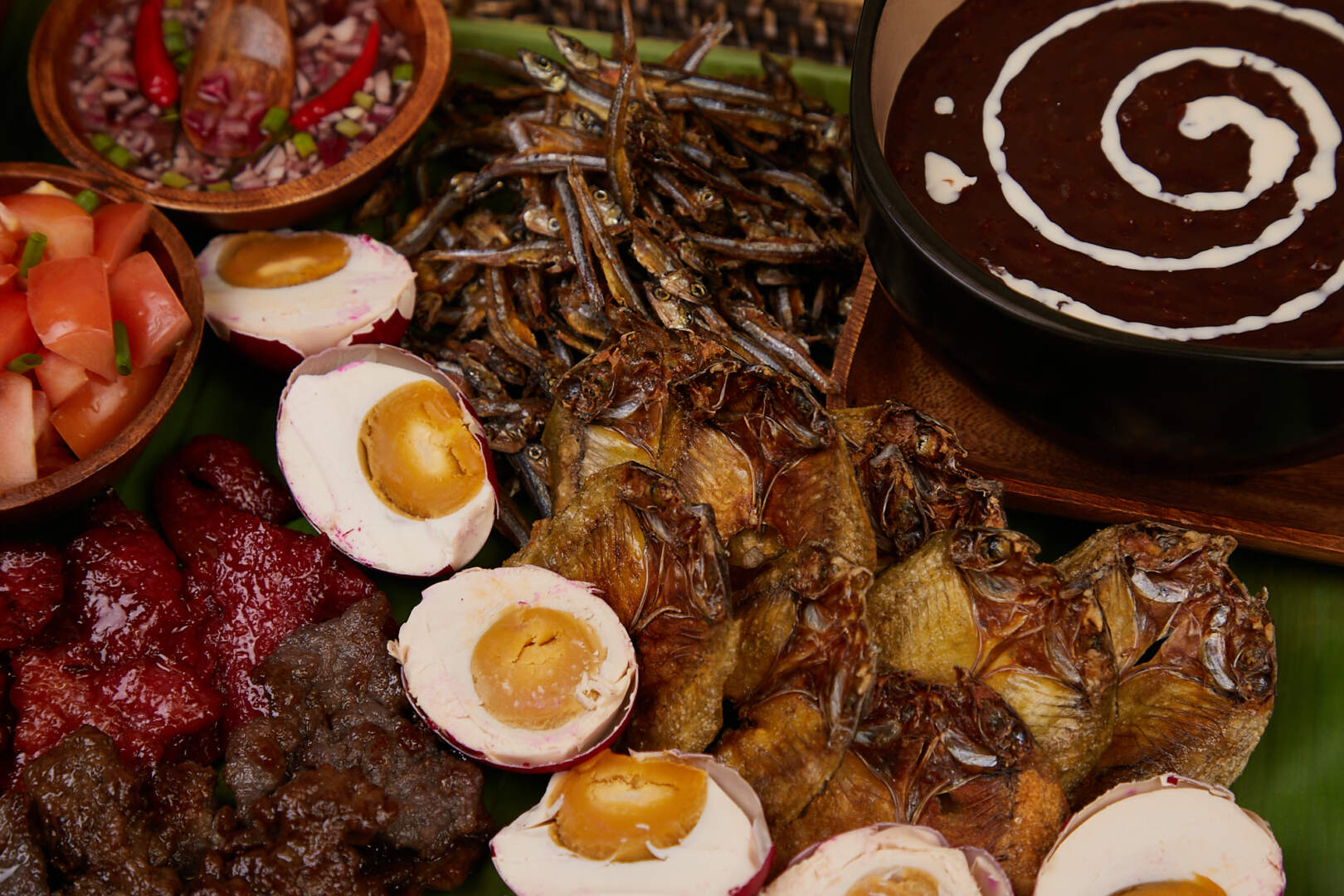 Tocino Longganisa Rice Champorado