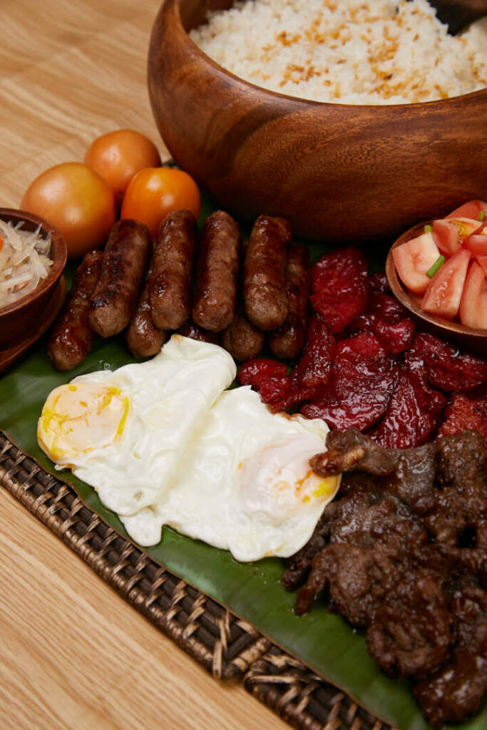 Tocino Longganisa Rice Champorado